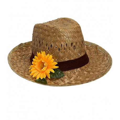 Chapeau de Paysan avec Tournesol