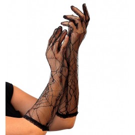 Gants Toile d'Araignée Noirs