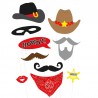 10 Accessoires Pour Photocall Western