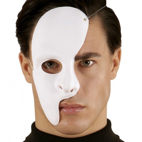 Masque Demi-Face de Fantôme Deluxe