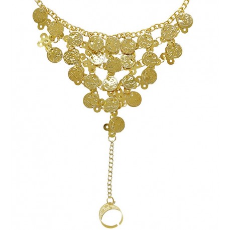 Bracelet à Doigt en Pièces d'Or