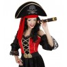 Chapeau de Pirate avec Bandana Rouge