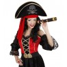 Chapeau de Pirate avec Bandana Rouge