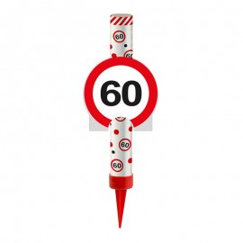 Bougie Fontaine Numéro 60