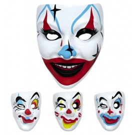 Masque de Clown en Plastique