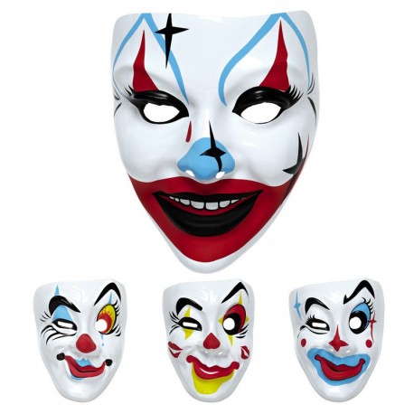 Masque de Clown en Plastique