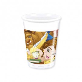 8 Gobelets La Belle et la Bête 200 mL 8 Gobelets La Belle et la Bête 200 mL