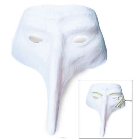 Masque Vénétiens Blanc Decorable