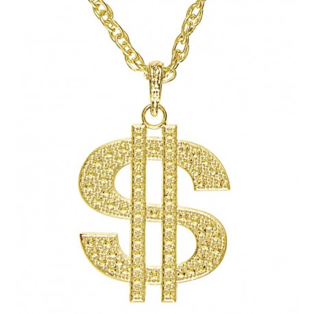 Collier Dollar en Or