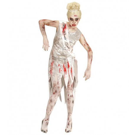 Déguisement de zombie de Miss Monde pour femmes