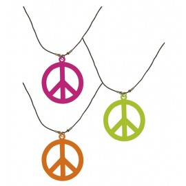 Collier Hippie Fluorescent 3 Couleurs