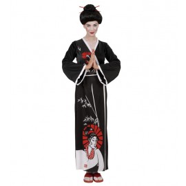 Déguisement de geisha en kimono pour femmes