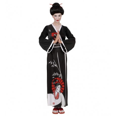 Déguisement de geisha en kimono pour femmes