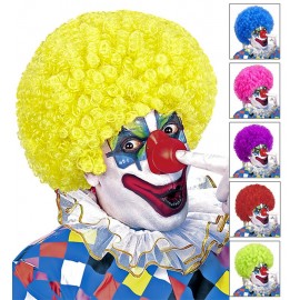 Perruque bouclée Clown