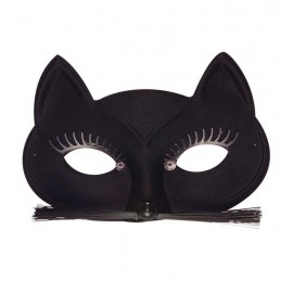 Masque de chat noir