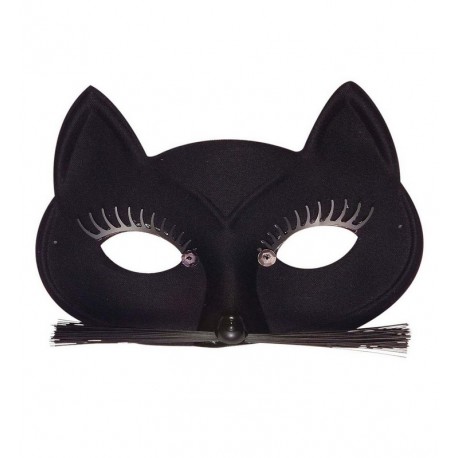 Masque de chat noir