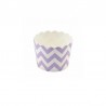 12 Caissettes à Cupcake Chevron