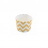 12 Caissettes à Cupcake Chevron