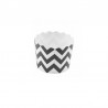 12 Caissettes à Cupcake Chevron