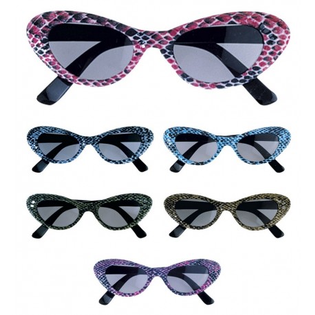 Lunettes serpent ovales