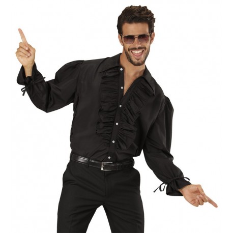 Chemise à volants pour les hommes