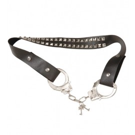 Ceinture Cloutée avec Menottes