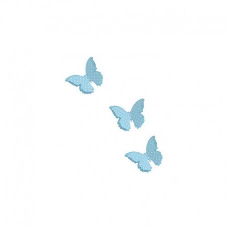 3 Papillons Décoratifs en Papier