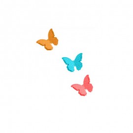 3 Papillons Décoratifs en Papier