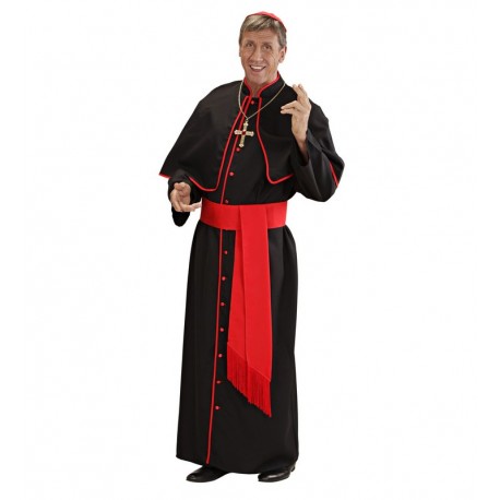 Déguisement de cardinal rouge pour hommes
