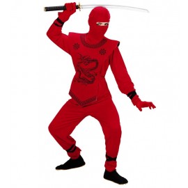 Costumes de Ninja rouge pour les Enfants