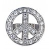 Bague en Strass Peace and Love