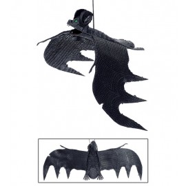 Chauve-souris avec ventouses 29 cm