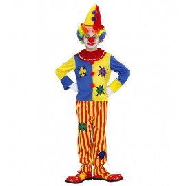 Costumes de Clowns en Patchwork pour Enfants