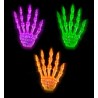 Gants Squelette 3D Fluorescents pour Enfant