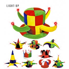 Chapeau de festival avec lumière