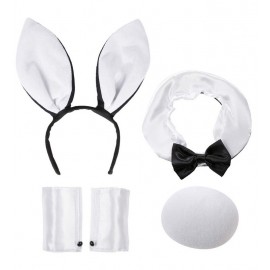 Ensemble de lapin noir et blanc