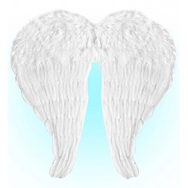 Maxi Ailes Plumes Blanches Moulables