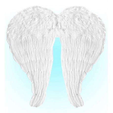 Maxi Ailes Plumes Blanches Moulables