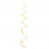 8 Pendentifs forme Spirale 66 cm