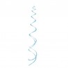 8 Pendentifs forme Spirale 66 cm