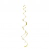 8 Pendentifs forme Spirale 66 cm