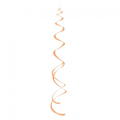 8 Pendentifs forme Spirale 66 cm