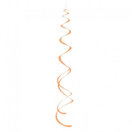 8 Pendentifs forme Spirale 66 cm