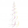 8 Pendentifs forme Spirale 66 cm