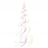 8 Pendentifs forme Spirale 66 cm