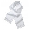 Echarpe en Satin Blanc