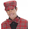 Chapeau en tartan et nœud papillon en tartan