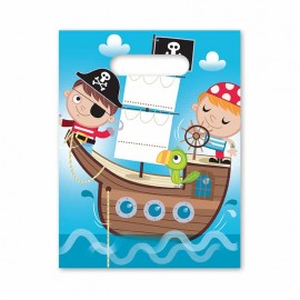 6 Sacs Pirate Enfant