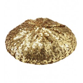 Béret à paillettes