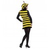 Costume d'abeille avec chapeau pour femme